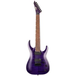 Guitarra Electrica 7 Cuerdas LTD See Thru Purple signature Brian "Head LSH207FMSTP
