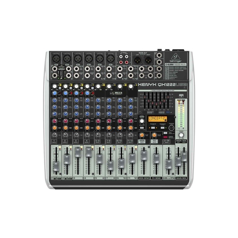 MEZCLADORA BEHRINGER 16CH QX1222USB
